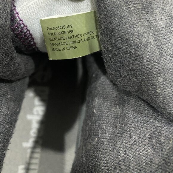 Women’s Timberland Roll-Top Boots – Mauve / Gray - Picture 5 of 9